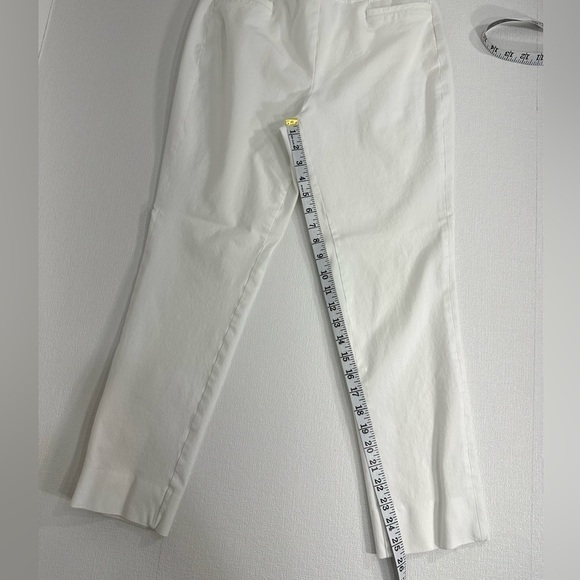 Soft surroundings white pants size M - Picture 6 of 9
